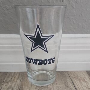 🎉Bundle 3 For $15🎉NFL 16oz NFLDallas Cowboys Drink Glass